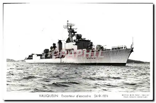 Cartes postales moderne Bateau Guerre Vauquelin Escorteur d escadre