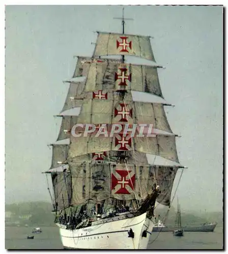 Cartes postales moderne Bateau Guerre Voilier ecole Sagrece