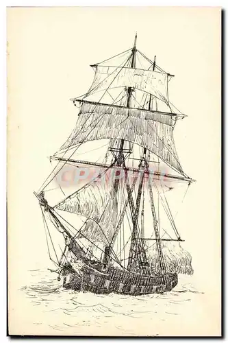 Cartes postales Bateau Voilier