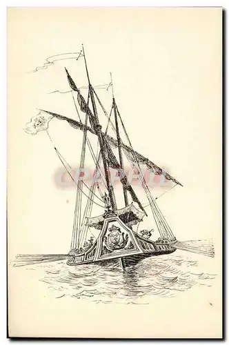 Cartes postales Bateau Trireme