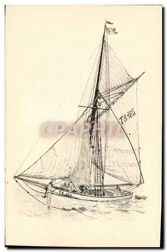 Cartes postales Bateau de peche