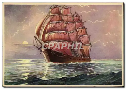 Cartes postales moderne Bateau Voilier