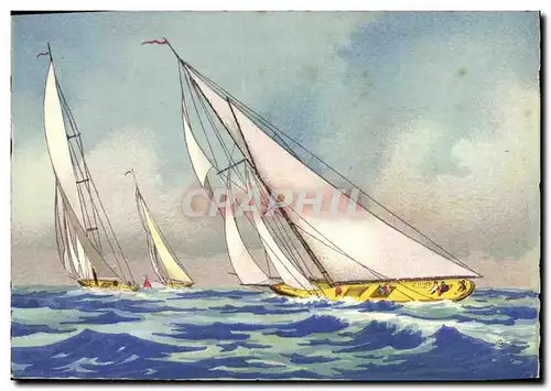 Cartes postales moderne Bateau Guerre Voilier