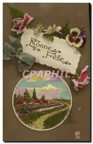 Cartes postales Fantaisie Bonne fete