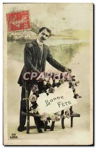 Cartes postales Fantaisie Homme