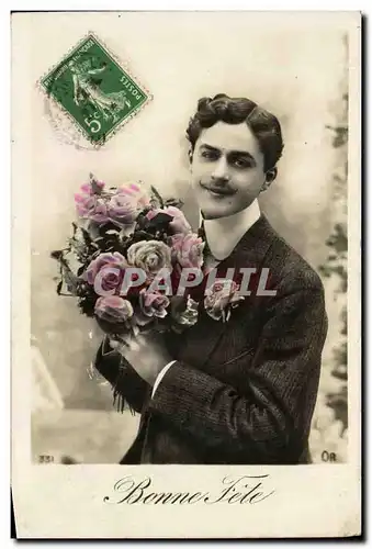 Cartes postales Fantaisie Homme