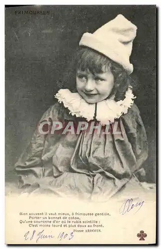 Cartes postales Fantaisie Enfant Frimousses