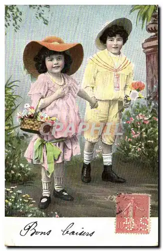 Cartes postales Fantaisie Enfants