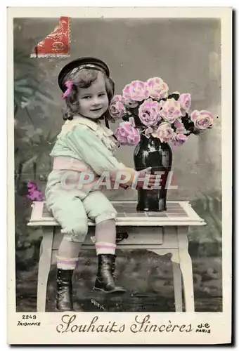 Cartes postales Fantaisie Enfant