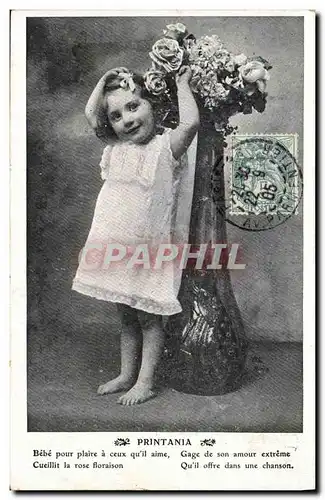 Cartes postales Fantaisie Enfant Printania