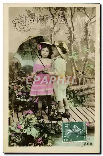 Cartes postales Fantaisie Enfants