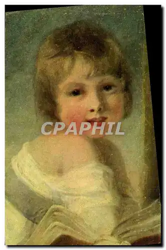 Cartes postales moderne Fantaisie Enfant Hoppner Jeune femme et enfant Musee du Louvre Paris