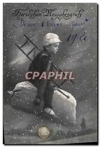 Cartes postales Fantaisie Enfant Ramoneur