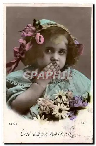 Cartes postales Fantaisie Enfant