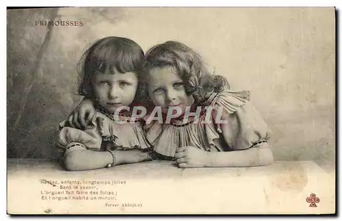 Cartes postales Fantaisie Enfants Frimousse