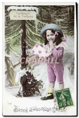 Cartes postales Fantaisie Enfant Carrefour de la fortune