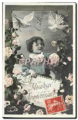 Cartes postales Fantaisie Enfant Colombes