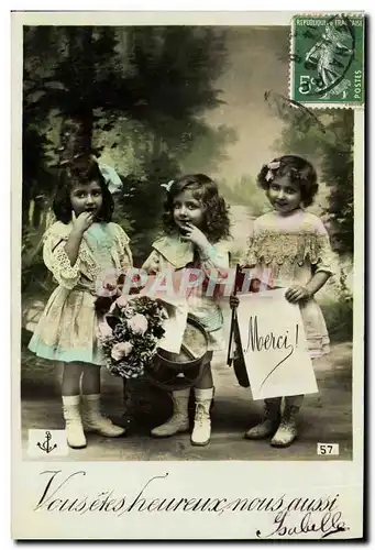 Cartes postales Fantaisie Enfants