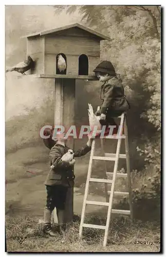 Cartes postales Fantaisie Enfants Colombes