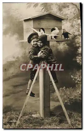 Cartes postales Fantaisie Enfants Colombes