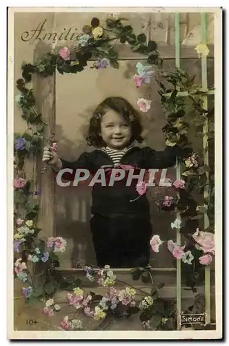 Cartes postales Fantaisie Enfant