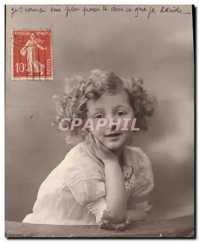 Cartes postales Fantaisie Enfant