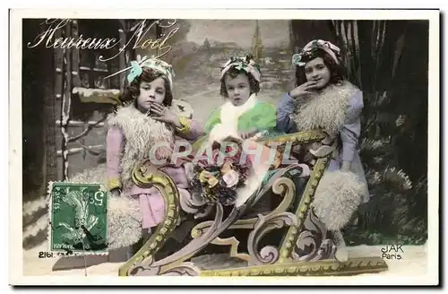 Cartes postales Fantaisie Enfants Noel