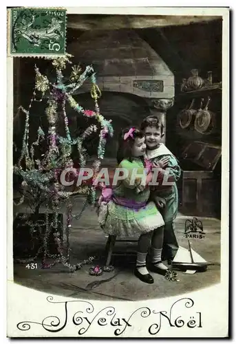 Cartes postales Fantaisie Enfants Noel