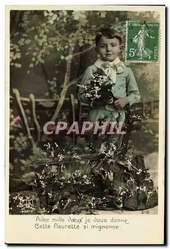 Cartes postales Fantaisie Enfant