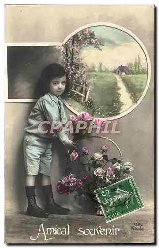 Cartes postales Fantaisie Enfant