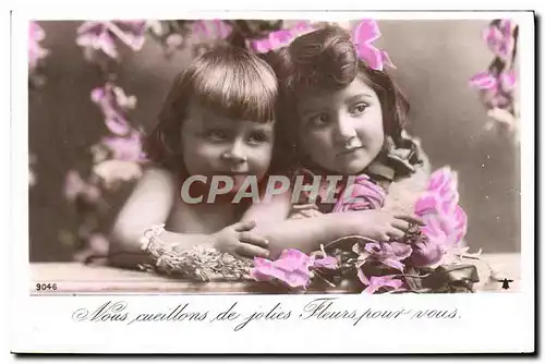 Cartes postales Fantaisie Enfants