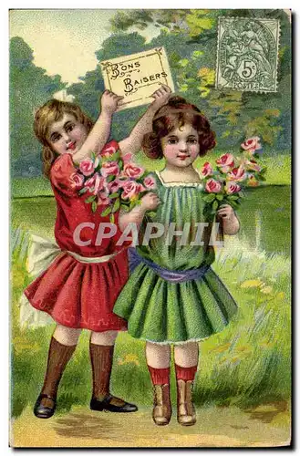 Cartes postales Fantaisie Enfants