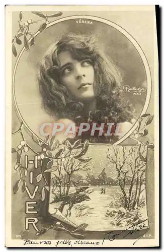 Cartes postales Fantaisie Femme Verena Hiver