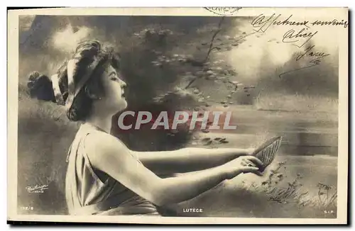 Cartes postales Fantaisie Femme Lutece