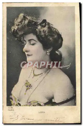 Cartes postales Fantaisie Femme Lidia