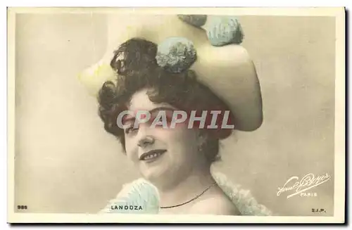 Cartes postales Fantaisie Femme Landoza