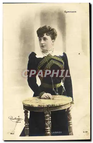 Cartes postales Fantaisie Femme Labady Gymnase