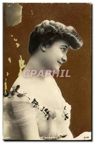 Cartes postales Fantaisie Femme De Mornand