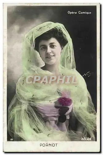 Cartes postales Fantaisie Femme Opera Comique Pornot