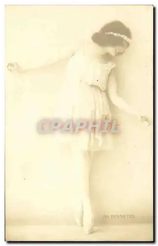 Cartes postales Fantaisie Femme Mlle Pernette