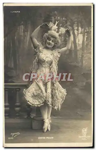 Cartes postales Fantaisie Femme Olympia Louise Polyn