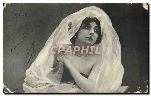 Cartes postales Fantaisie Femme Othello