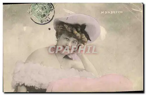 Cartes postales Fantaisie Femme Monbryon