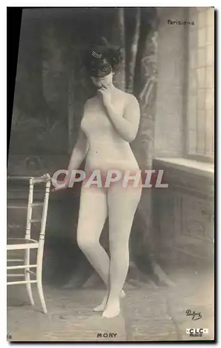 Cartes postales Fantaisie Femme Mony Parisiana