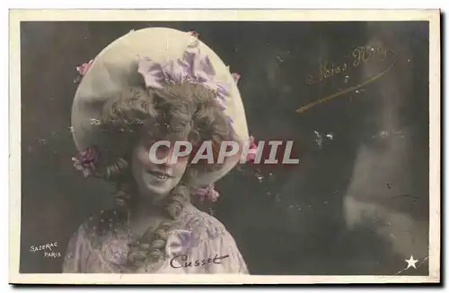 Cartes postales Fantaisie Femme Miss Nelly Cusset