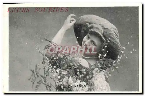 Cartes postales Fantaisie Femme Lucy Nanon 1er avril