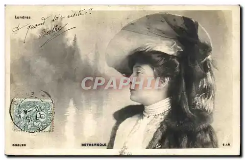 Cartes postales Fantaisie Femme Nethersole