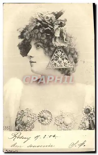 Cartes postales Fantaisie Femme Sterli