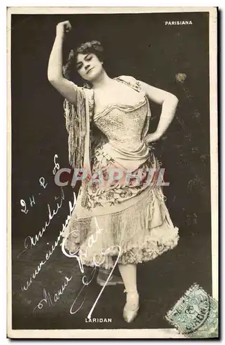 Cartes postales Fantaisie Femme Parisiana Laridan