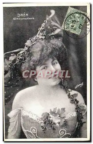 Cartes postales Fantaisie Femme Drea Ambassadeurs